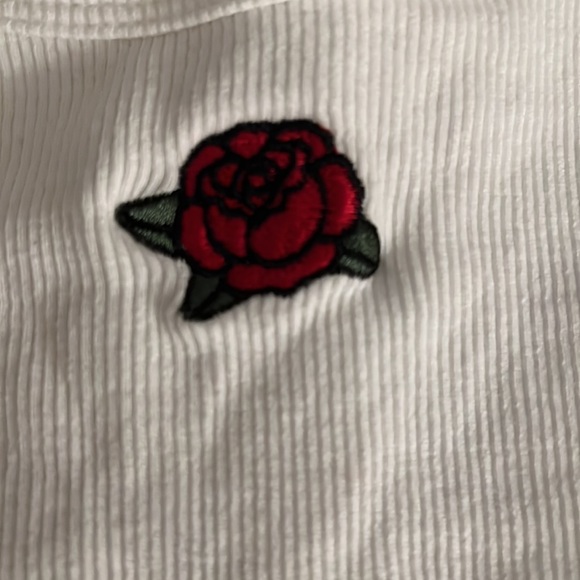 Garage ribbed rose tank top - Picture 2 of 3